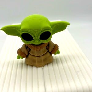 3D printed Articulated Star Wars Baby Yoda  Fidget Toy Fun Collec…